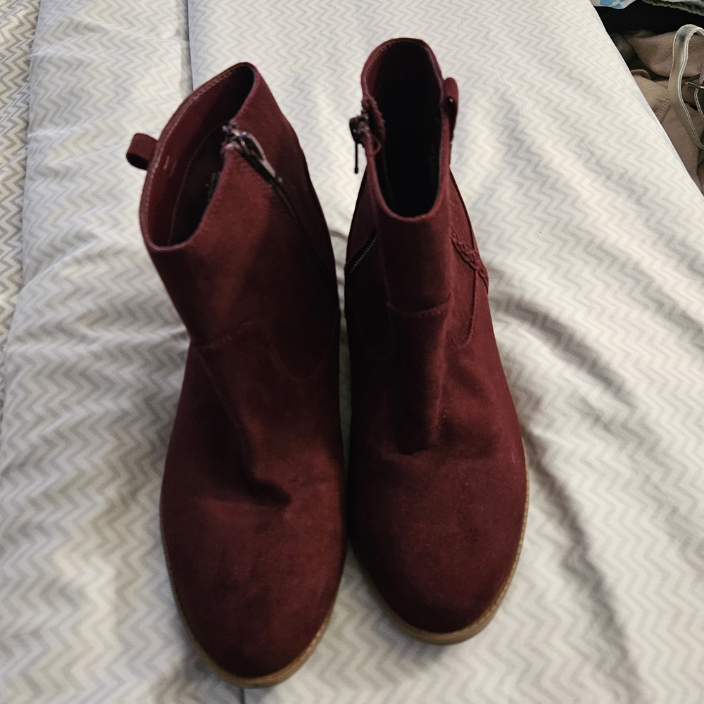 The Children's Place Kids' Burgundy Boots